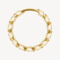 Stackable Gold Ring Set with Diamond Accents